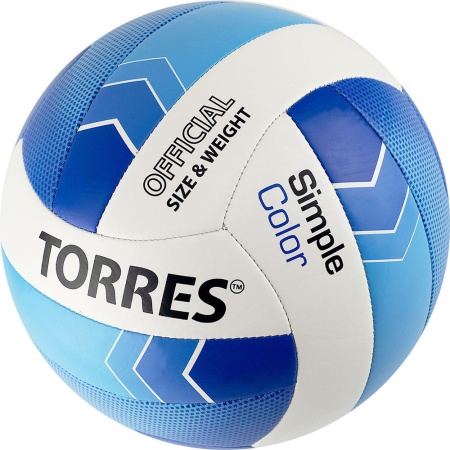 Купить Мяч волейбольный Torres Simple Color любительский р.5 в Зернограде 